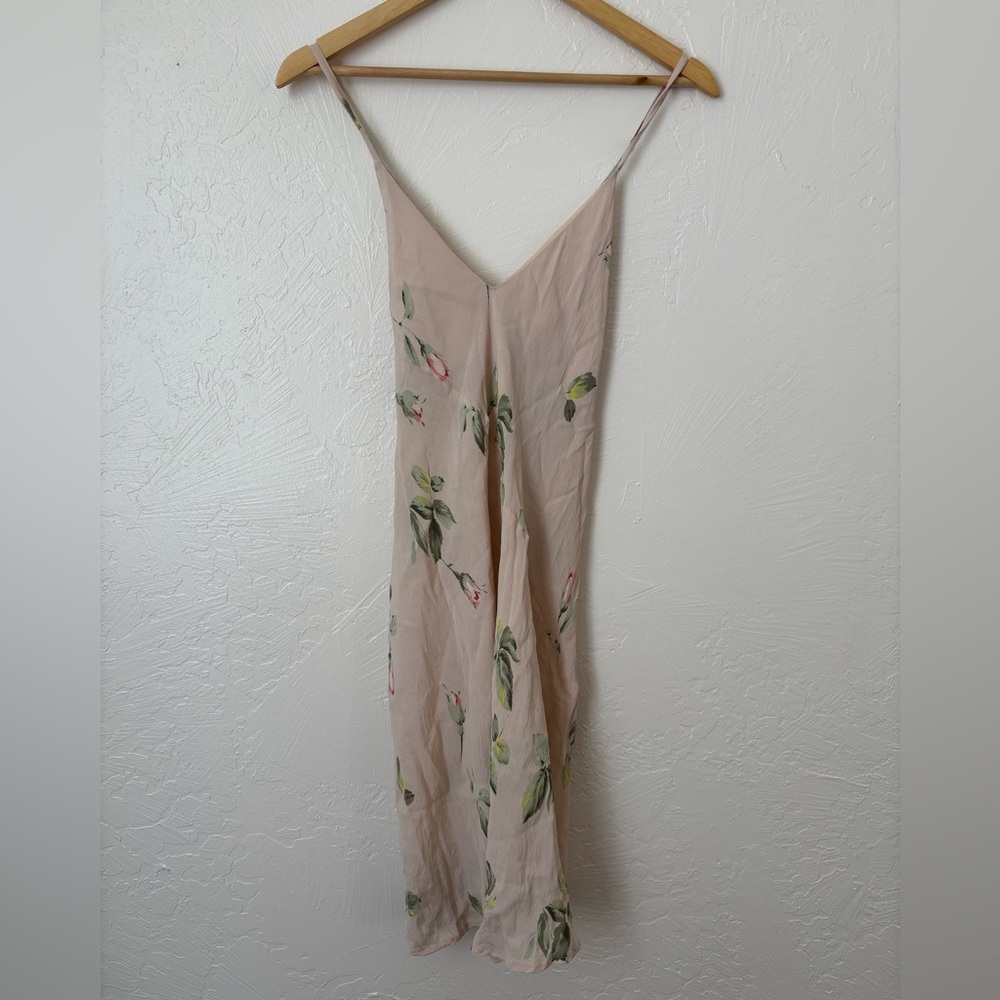 Obey Pink Floral Slip Dress